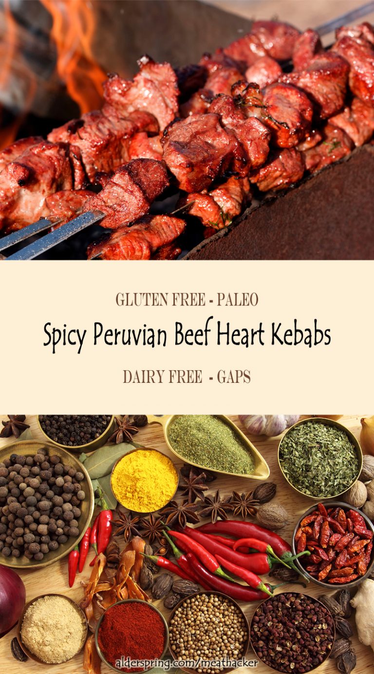 Beef Heart Recipe Spicy Peruvian Kebabs Meathacker